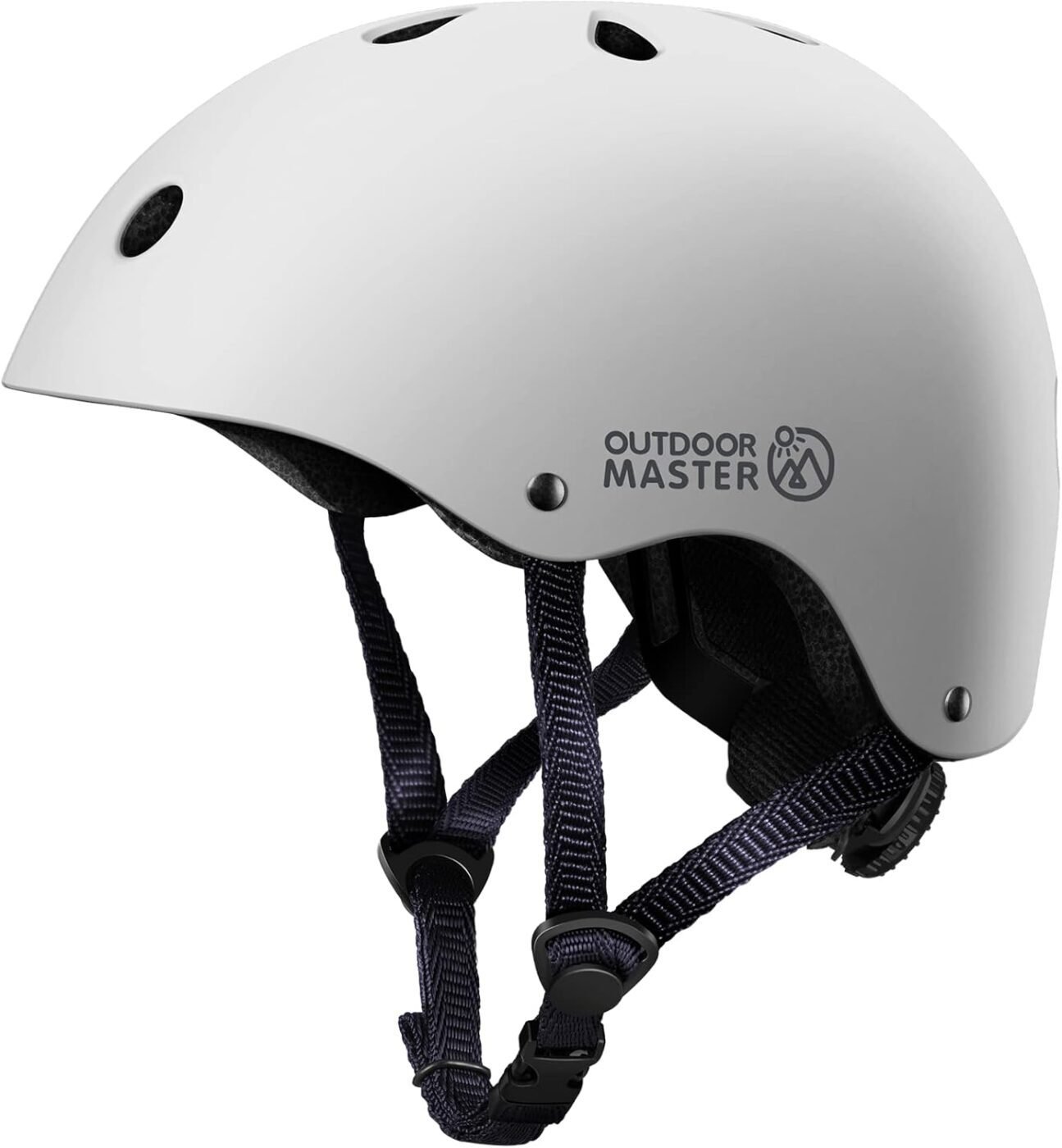OutdoorMaster Youth & Kids Bike Helmet - Adjustable Multi-Sports Skateboard Helmet with Removable Liners for Balance Bike, Toddler Scooter, One Wheel Hoverboard-White-Large 4 OutdoorMaster Youth & Kids Bike Helmet – Adjustable Multi-Sports Skateboard Helmet with Removable Liners for Balance Bike, Toddler Scooter, One Wheel Hoverboard-White-Large - image 4
