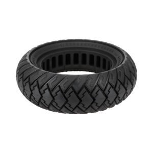 10-inch 10*3 off-road solid tire 255×80 non-slip explosion-proof tire 80/65-6 airless honeycomb tire Black Tire only