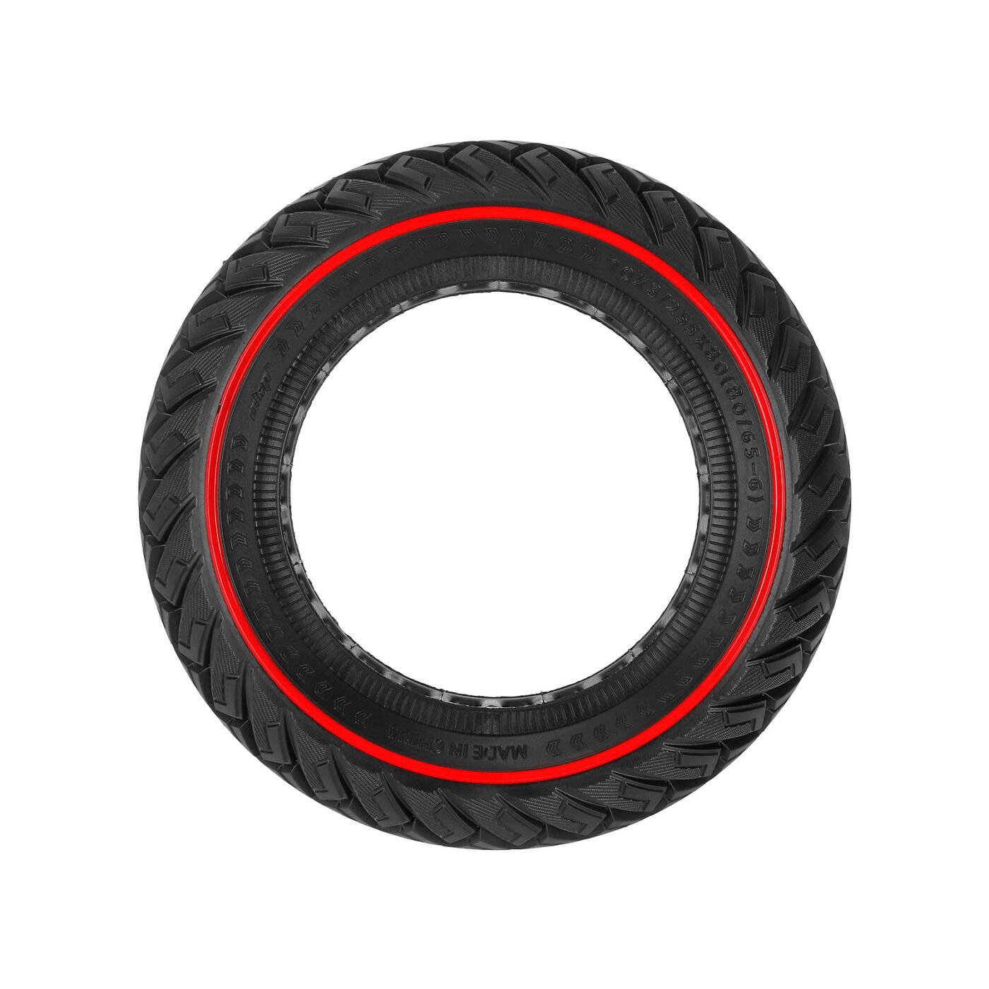 10-inch 10*3 off-road solid tire 255×80 non-slip explosion-proof tire 80/65-6 airless honeycomb tire Black Tire only 5 10-inch 10*3 off-road solid tire 255×80 non-slip explosion-proof tire 80/65-6 airless honeycomb tire Black Tire only - image 5
