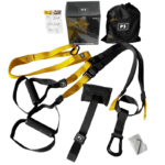 Pro Suspension Trainer Straps | Commercial-Grade Nylon | Adjustable | Full-Body Home Gym with Door Anchor & Carry Bag | Portable Fitness for Home, Gym & Travel