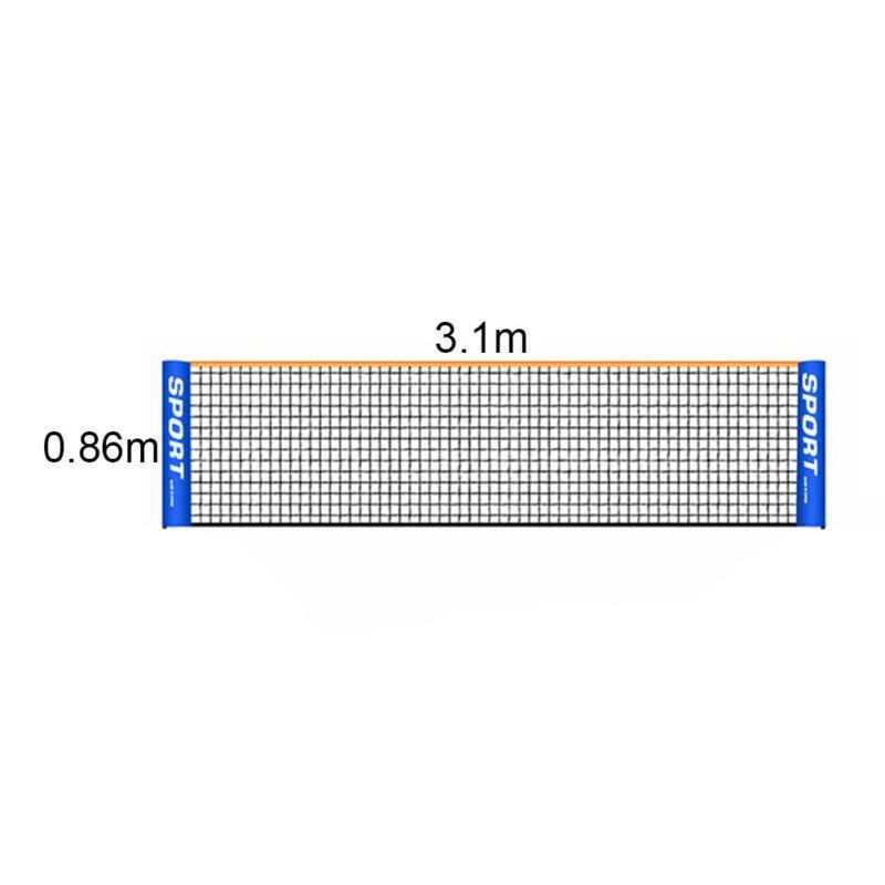 Portable Badminton Net Replacement for Outdoor Sports Training 3/4/5/6M x 3.1M 5 Portable Badminton Net Replacement for Outdoor Sports Training 3/4/5/6M x 3.1M - image 5
