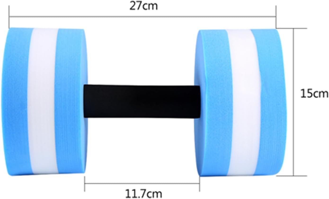 Water Dumbbells Set, 2PCS Water Dumbbells Pool Resistance Water Fitness Equipment Foam Dumbbell Water Aerobics Fitness Equipment 2 Water Dumbbells Set, 2PCS Water Dumbbells Pool Resistance Water Fitness Equipment Foam Dumbbell Water Aerobics Fitness Equipment - image 2