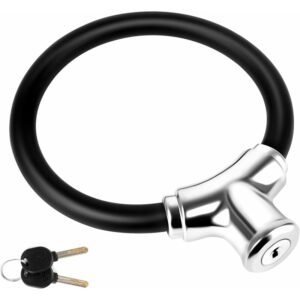Bicycle Lock Zinc Alloy Bike Lock Universal Portable High Security Bicycle Lock Anti-Theft Bike Cable Mount Mtb Scooter