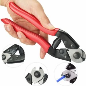 Bicycle Cable Cutter 190Mm Chrome Vanadium Steel Bicycle Cable Cutter Pliers Bike Cable Cutting Tools For 1Mm – 7Mm