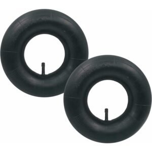 2 pcs 4.10/3.50-4 Inner Tube Tire Tr-13 Straight Valve For Hand Truck, Trolley, Hand Cart, Garden Cart, Lawn Mower