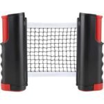 Retractable Table Tennis Net, Portable Table Tennis Net Stand, Perfect For Ping Pong Table, Desk, Dining Table,