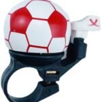 Bicycle bell – Red football bicycle bell – Football bicycle bell – Bicycle horn – Children’s bicycle bell – Bicycle horn – Red