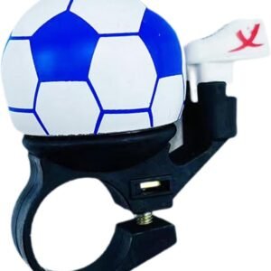 Bicycle bell – Blue football bicycle bell – Football bicycle bell – Bicycle horn – Children’s bicycle bell – Bicycle horn – Blue