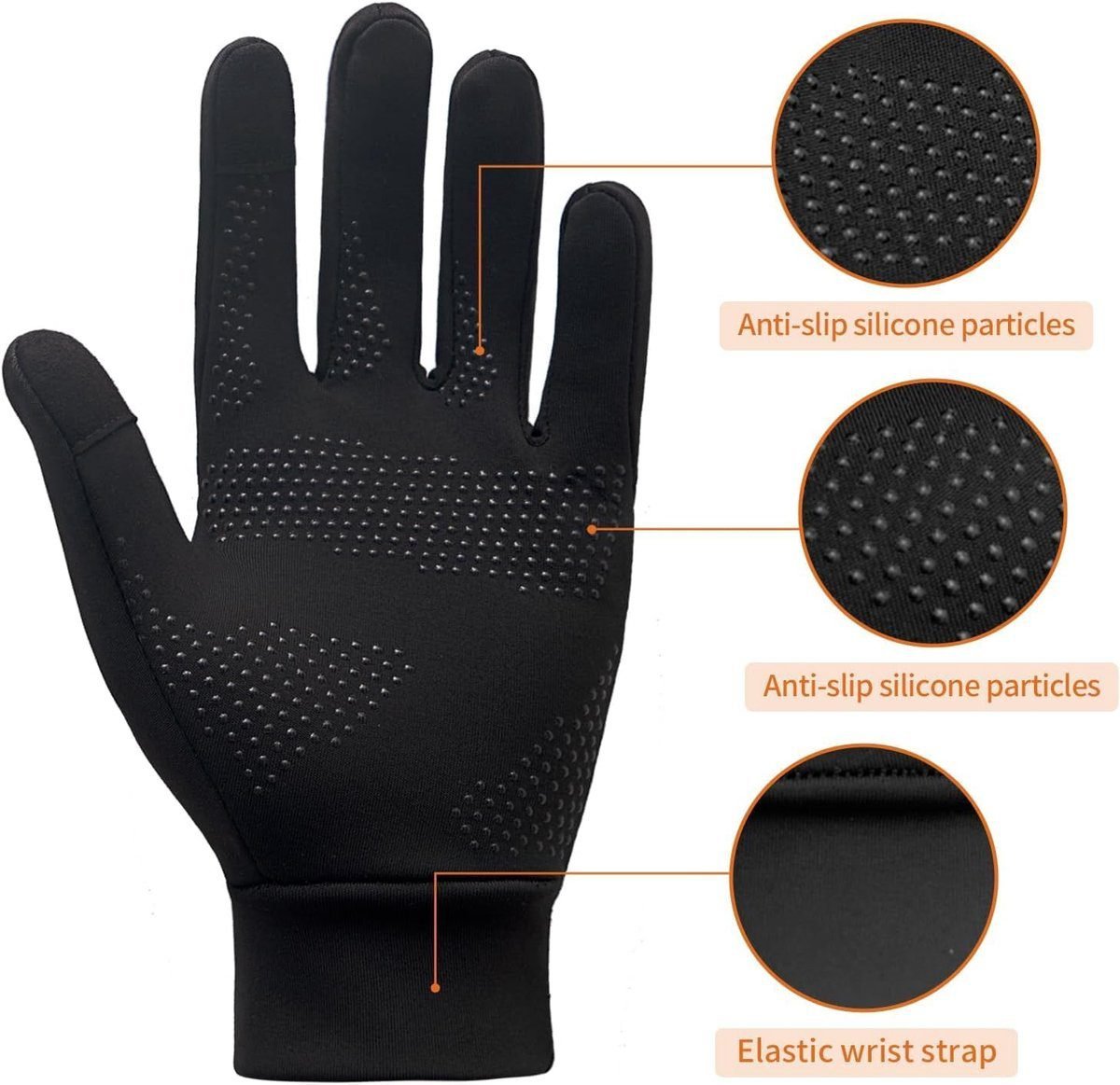 Handlebar muffs - Gloves - Scooter handlebar muffs - Hand warmers for cycling - Winter running gloves for men and women - Touchscreen compatible - Non-slip and lightweight - Suitable for cycling, sports and driving - Black 4 Handlebar muffs – Gloves – Scooter handlebar muffs – Hand warmers for cycling – Winter running gloves for men and women – Touchscreen compatible – Non-slip and lightweight – Suitable for cycling, sports and driving – Black - image 4