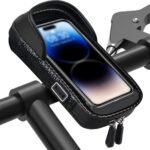 Bicycle phone mount – Mobile phone holder – Waterproof bicycle phone mount – With rotation – Universal bicycle phone mount – For smartphones under 6.5 inches