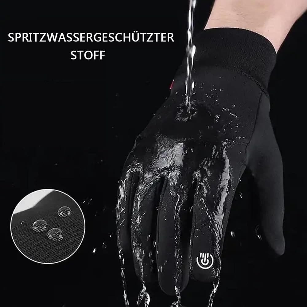Unisex waterproof cycling gloves with touch screen function, anti-slip, wind and heat insulating, winter warm sports gloves, L 4 Unisex waterproof cycling gloves with touch screen function, anti-slip, wind and heat insulating, winter warm sports gloves, L - image 4