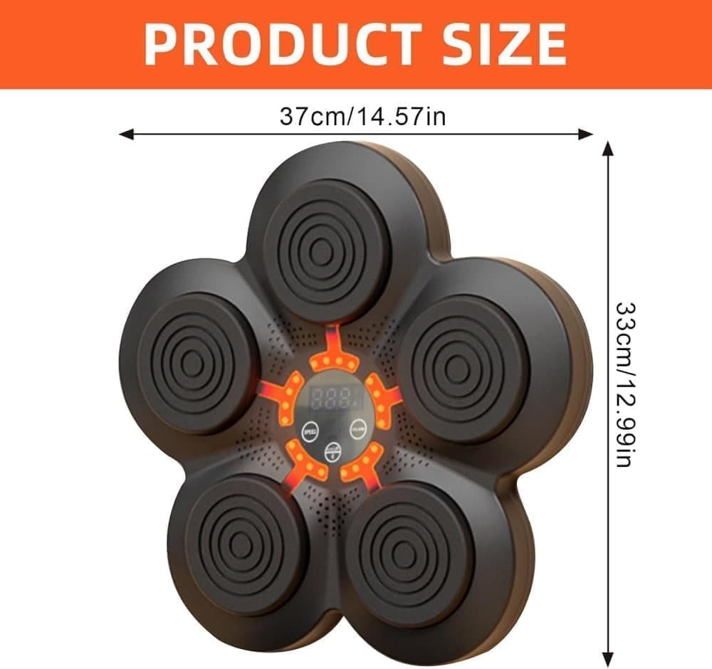 Smart Electric Boxing Trainer with Speaker, Black, Compatible with Smart Music Boxing Machine(Adults) 2 Smart Electric Boxing Trainer with Speaker, Black, Compatible with Smart Music Boxing Machine(Adults) - image 2