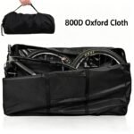 800D Oxford Cloth Bicycle Bag, Mountain Bike & Road Bike Storage Bag(20-inch folding version: 83*33*69cm / bag 37*21CM)