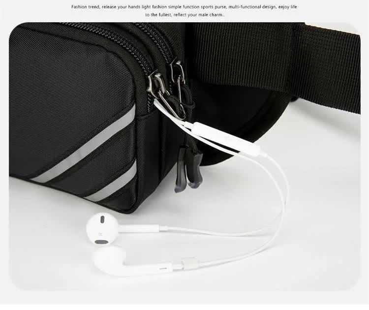 Water-Resistant Running Waist Pack with Bottle Holder, Adjustable Fitness Belt 5 Water-Resistant Running Waist Pack with Bottle Holder, Adjustable Fitness Belt - image 5
