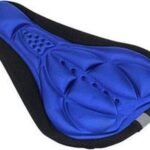 Gel saddle cover – Blue – Comfortable Cycling