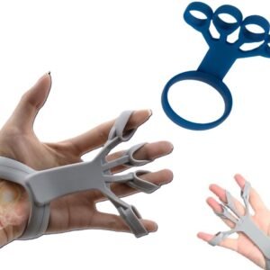 Finger Trainer | Finger Resistance Band | Finger Stretcher | Hand Trainer | Finger Gripper | Grip Trainer | 4 KG | Blue