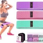 Resistance Bands – Resistance Band – Fitness Elastics – Non-slip, secure fit – Sturdy latex-free fabric – Full Body Workout – For women, home and gym training