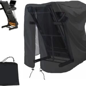 Waterproof Treadmill Cover – Treadmill Protective Cover – With Storage Bag – Weatherproof – 117 x 97 x 168 CM – Treadmill Cover – Treadmill Cover With Zipper – Foldable Treadmill Cover – Oxford Fabric – Not Easy to Tear