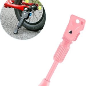 12 Inch – Bicycle Stand for Children’s Bikes – MTB Kickstand – Single Bicycle Stand – Bicycle Accessories for Children – Bicycle Stand – Side Stand for Bicycles – Bicycle, E-Bike, City Bike & Mountain Bike – Pink – Easy to Install