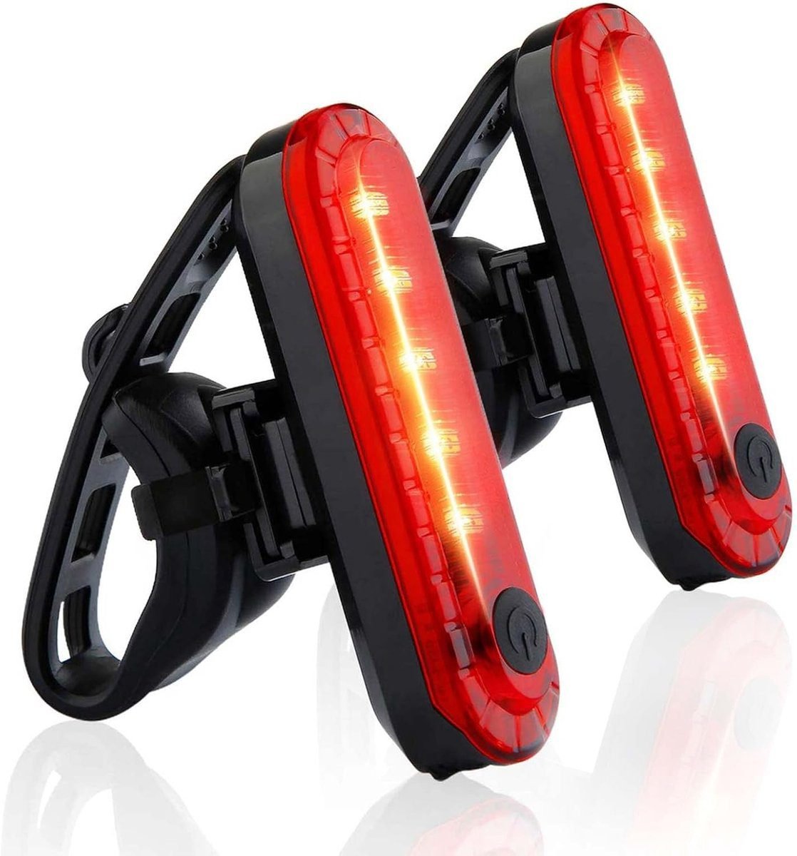 2-Piece Bicycle Light - Bicycle Rear Light - Bicycle Rear Lights - Front Light & Rear Light - USB Rechargeable Bicycle Lighting - LED Bicycle Light - Bicycle Lights - Drop-Resistant & Waterproof - Bicycle Light Suitable For Any Bike - for Night Riding - R 1 2-Piece Bicycle Light – Bicycle Rear Light – Bicycle Rear Lights – Front Light & Rear Light – USB Rechargeable Bicycle Lighting – LED Bicycle Light – Bicycle Lights – Drop-Resistant & Waterproof – Bicycle Light Suitable For Any Bike – for Night Riding – R