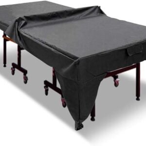Table tennis table cover – Protective cover for table tennis table – Outdoor table tennis cover – Waterproof – Dustproof – Robust – Table tennis cover – Protective cover for folding table – Indoor and outdoor table tennis table cover – Ping pong table – B