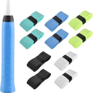 10 pieces – Racket grips – Racket Grip Tape – multicolored grip tape for rackets – Badminton grip tape – Tennis racket grip tape – anti-slip grip tape for tennis rackets – replacement overgrip – sports accessories – for tennis rackets, tennis, squash
