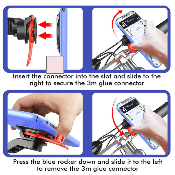 Quad Lock Out Front Bike Mount Twist Lock Mountain Bike Cradle Compatible withSamsung Xiaomi 4 Quad Lock Out Front Bike Mount Twist Lock Mountain Bike Cradle Compatible withSamsung Xiaomi - image 4