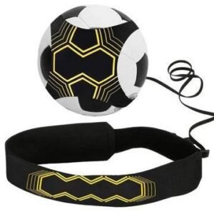 Elastic Training Band for Football Yellow Black 150