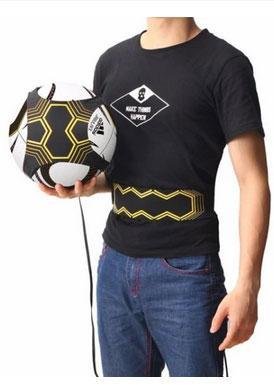 Elastic Training Band for Football Yellow Black 150 3 Elastic Training Band for Football Yellow Black 150 - Image 3