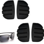 2Pair Maui Jim Sunglasses Nose Pads Replacement Martini Sport Sunglasses Nose Pads,Silicone Push on Nose Pads Eyeglasses Accessories