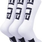 Elite Basketball Crew Socks for Men and Women, Cushion Performance Athletic Basketball Socks