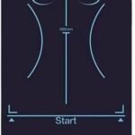 Exercise Equipment Mat for Ab Roller Wheel, Non Slip Abdominal Knee Mat Extra Long Super Thick Sound Insulation Protect The Joints For Men Women Floor Pad (Blue-Black)