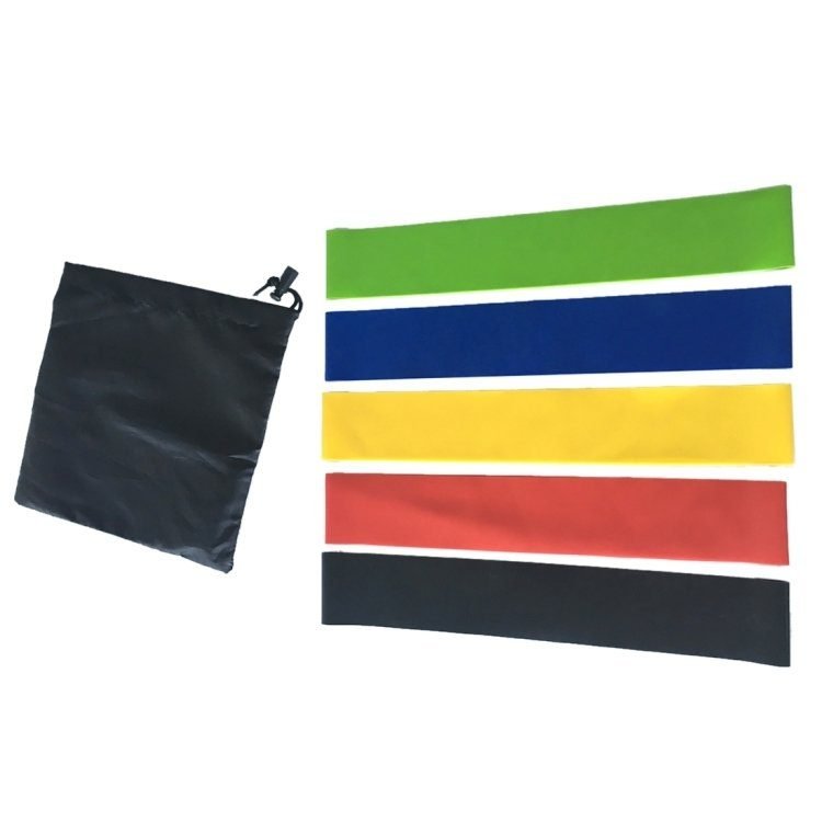 5-pack Exercise Bands / Rubber Bands - Training Multicolor multicolor 2 5-pack Exercise Bands / Rubber Bands – Training Multicolor multicolor - image 2