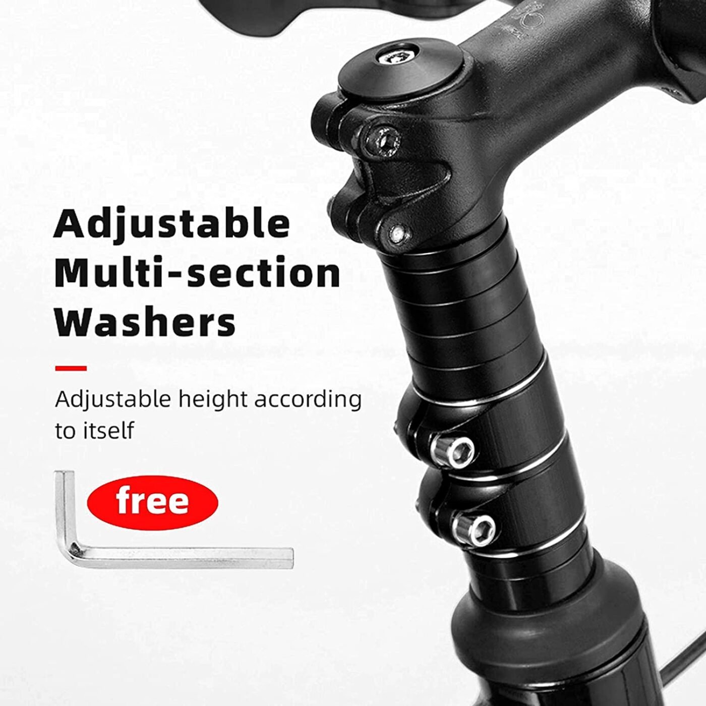 bicycle handlebar extension black 3 bicycle handlebar extension black - image 3