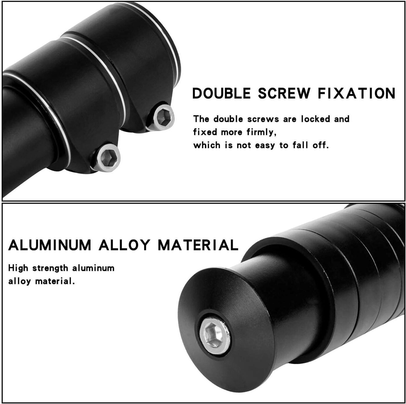 bicycle handlebar extension black 4 bicycle handlebar extension black - image 4