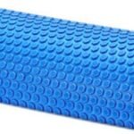 Half Round Foam Roller, Yoga Foam Roller for Pain Relieved, Muscle Massage, Physical Therapy (Blue)