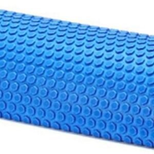 Half Round Foam Roller, Yoga Foam Roller for Pain Relieved, Muscle Massage, Physical Therapy (Blue)