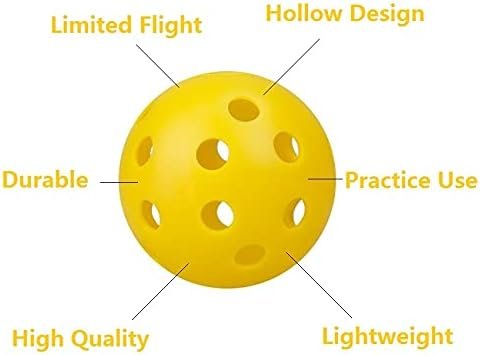 12-Pack Golf Practice Balls, Hollow Practice Balls with Airflow, 42mm Plastic Golf Balls, for Swing Training, Driving Range, Home Use 3 12-Pack Golf Practice Balls, Hollow Practice Balls with Airflow, 42mm Plastic Golf Balls, for Swing Training, Driving Range, Home Use - image 3
