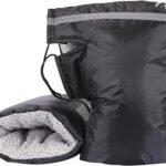 Hand Muffs – Extra Padded Cycling Gloves – Warm Gloves – Cycling Muffs – Scooter Gloves – Hand Warmers – Cycling Accessories – Winter – Windproof – Waterproof – Black