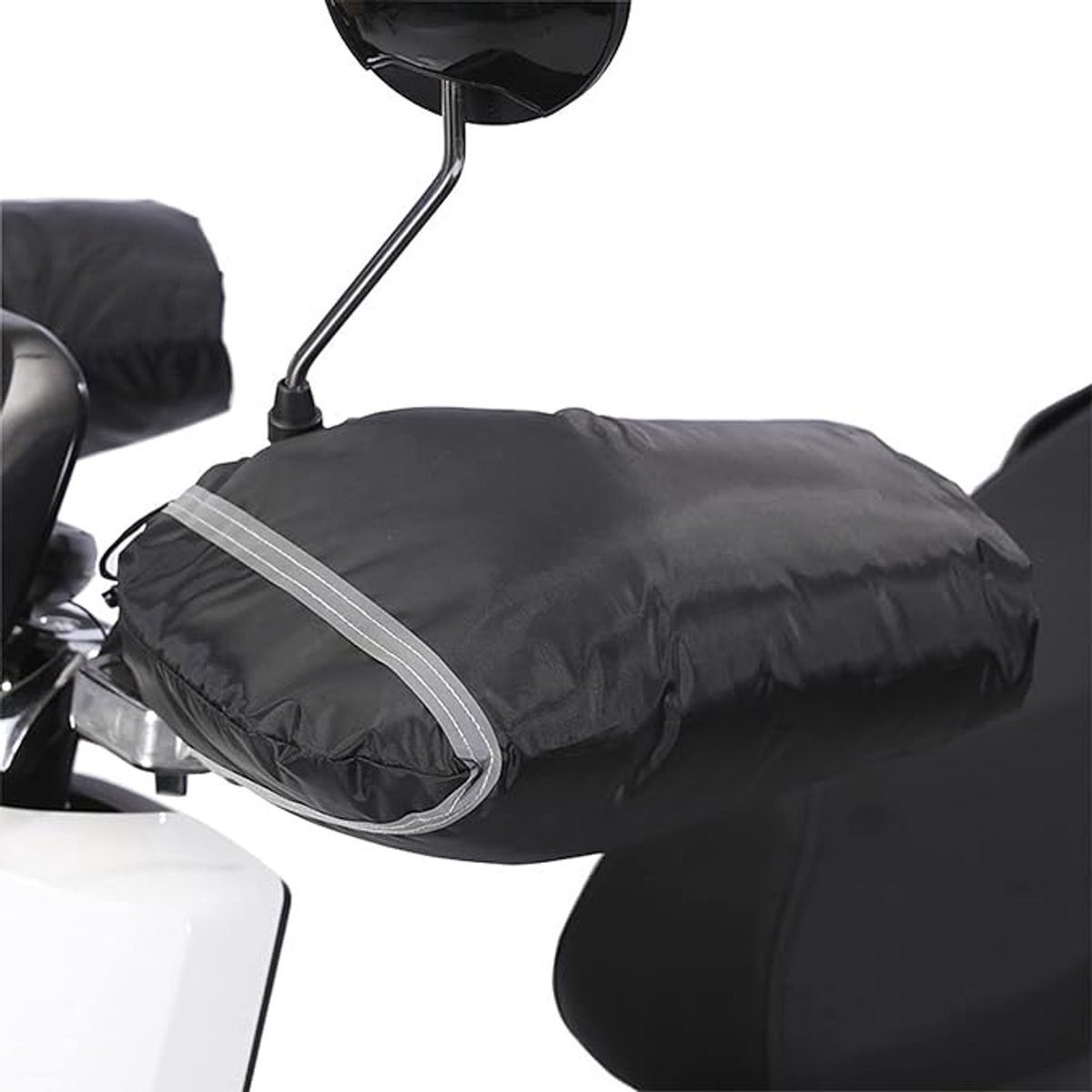Hand Muffs - Extra Padded Cycling Gloves - Warm Gloves - Cycling Muffs - Scooter Gloves - Hand Warmers - Cycling Accessories - Winter - Windproof - Waterproof - Black 4 Hand Muffs – Extra Padded Cycling Gloves – Warm Gloves – Cycling Muffs – Scooter Gloves – Hand Warmers – Cycling Accessories – Winter – Windproof – Waterproof – Black - image 4