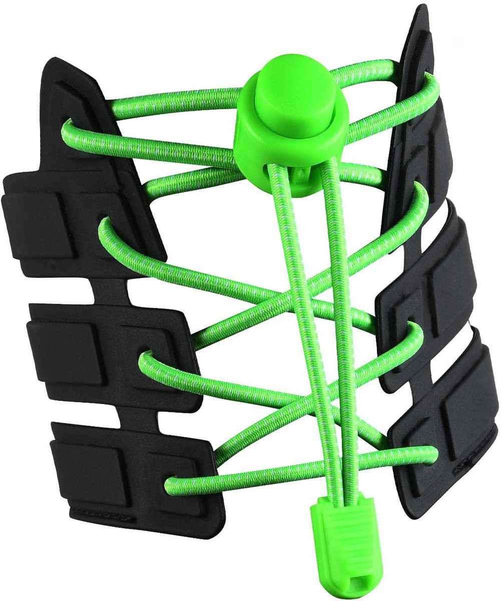 Sneaker Laces 120CM suitable for Sneakers - Elastic laces without a tie - Suitable for students and adults - With strong buckle and quick-release function (Fluorescent Green) 1 Sneaker Laces 120CM suitable for Sneakers – Elastic laces without a tie – Suitable for students and adults – With strong buckle and quick-release function (Fluorescent Green)
