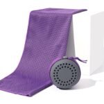 Cooling Towel for Summer & Sports – Quick-Drying & Cooling – Quick-Drying Towels – Cooling Towels for Running – With Storage Box – 30×80 cm (Adult Size) Purple