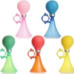 5pcs Bike Bells for Adults Children Portable Bike Bells Bulk Pack Loud Ringtone