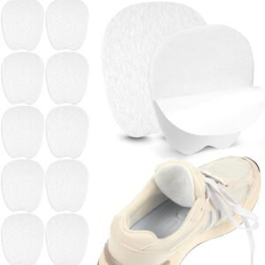 Felt sole – 5 pairs of felt tongue pads – Soft, adhesive tongue pads – Non-slip tongue pads – Tongue pads – Large – White