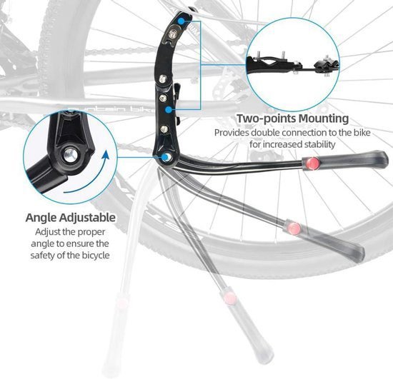 Bicycle stand - Adjustable bicycle stand - Bicycle support - Suitable for wheels from 24 to 29 inches 5 Bicycle stand – Adjustable bicycle stand – Bicycle support – Suitable for wheels from 24 to 29 inches - image 5