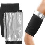 2-Pack Arm Sweatbands – Adjustable Compression Socks – For Training – Arm Trainer with Sauna and Sweat Function – For Training and Sports for Men and Women