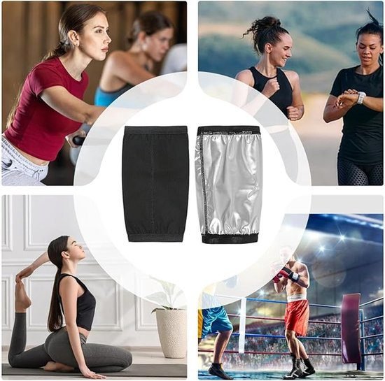 2-Pack Arm Sweatbands - Adjustable Compression Socks - For Training - Arm Trainer with Sauna and Sweat Function - For Training and Sports for Men and Women 5 2-Pack Arm Sweatbands – Adjustable Compression Socks – For Training – Arm Trainer with Sauna and Sweat Function – For Training and Sports for Men and Women - image 5