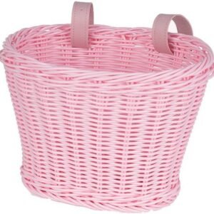 Front bike basket – front and rear bike baskets – rear motorcycle basket – backpack storage – pink
