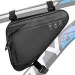Bike frame bag – Waterproof bike bag for handlebars, head tube and saddle – Reflective bike bag – Suitable for outdoor, road and mountain biking