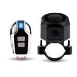Bicycle Alarm – Bicycle Alarm with Remote Control – USB Rechargeable – 110dB Wireless Anti-Theft Alarm with Motion and Vibration Sensor – Waterproof
